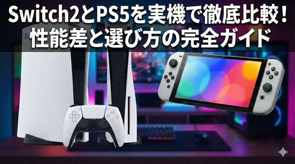 switch2とPS５を徹底比較！