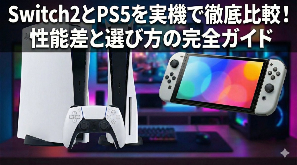switch2とPS５を徹底比較！