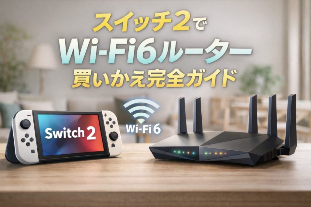 switch2でWI-Fiルーターの買いかえ完全ガイド